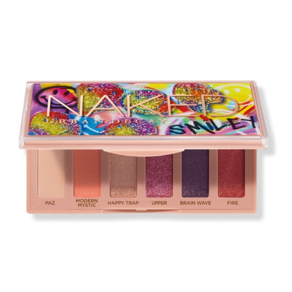 Urban Decay × Smiley Naked Mini Eyeshadow Palettes in Chili Happy